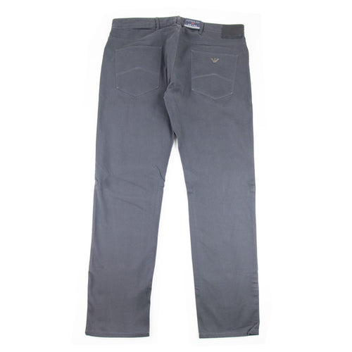 Armani Jeans J06 Fitted Fit Chinos Grigio Grey