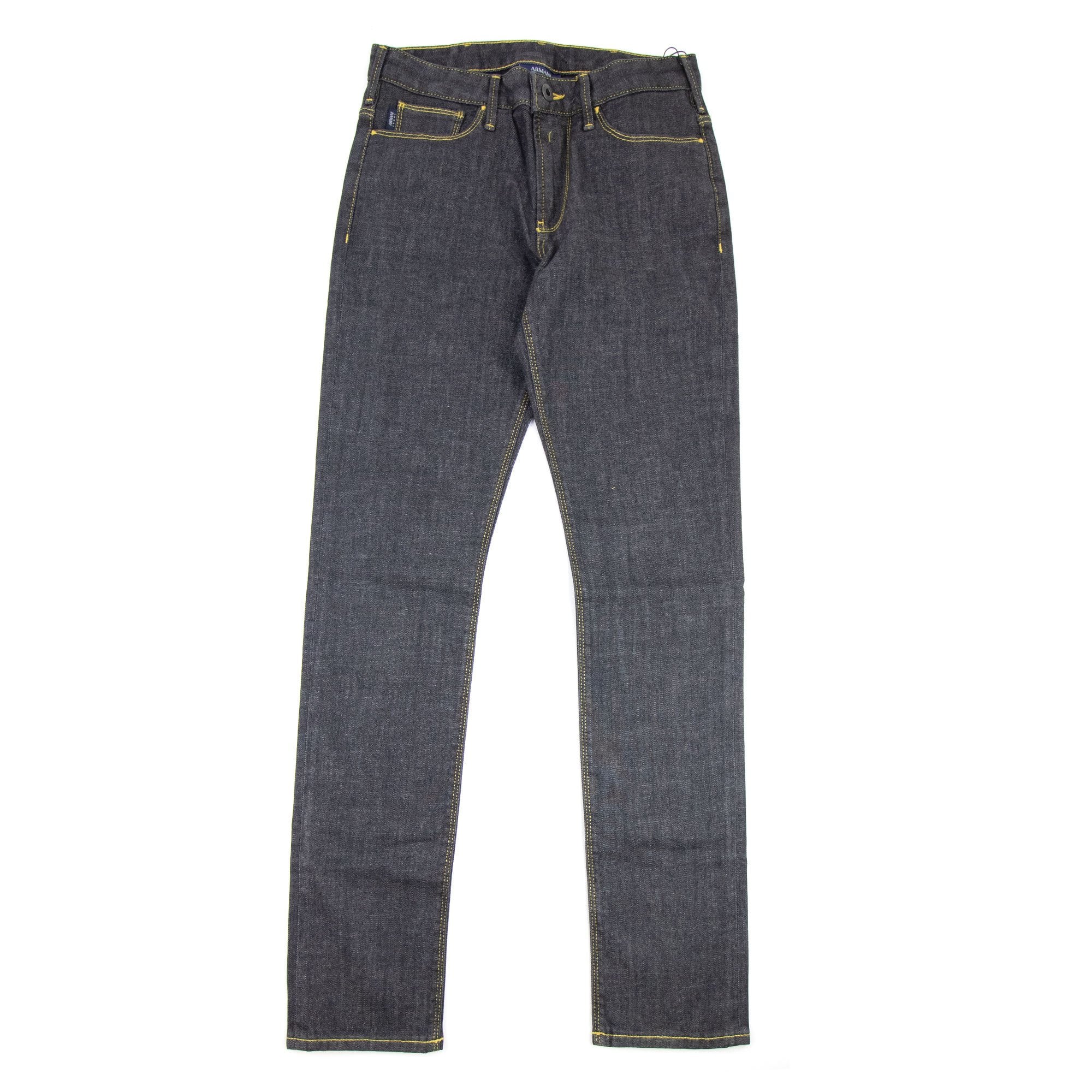 Armani Jeans J06 Gold Stitch Slim Fit Jeans Nero - MEN from Onu UK