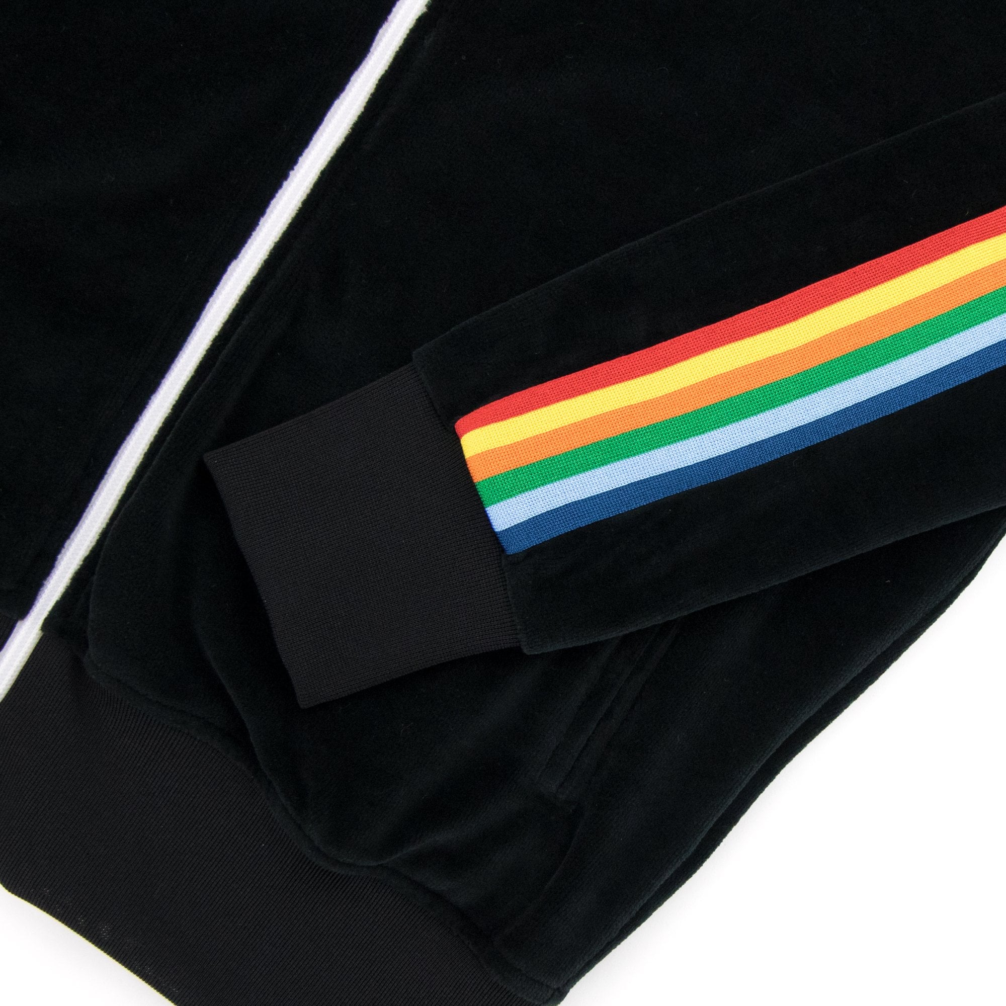 Palm Angels Rainbow Track Jacket Black/multi | ONU – Onu