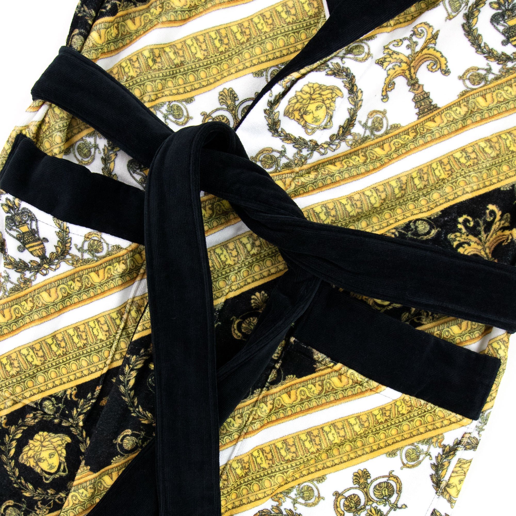 Versace Baroque Print Bathrobe