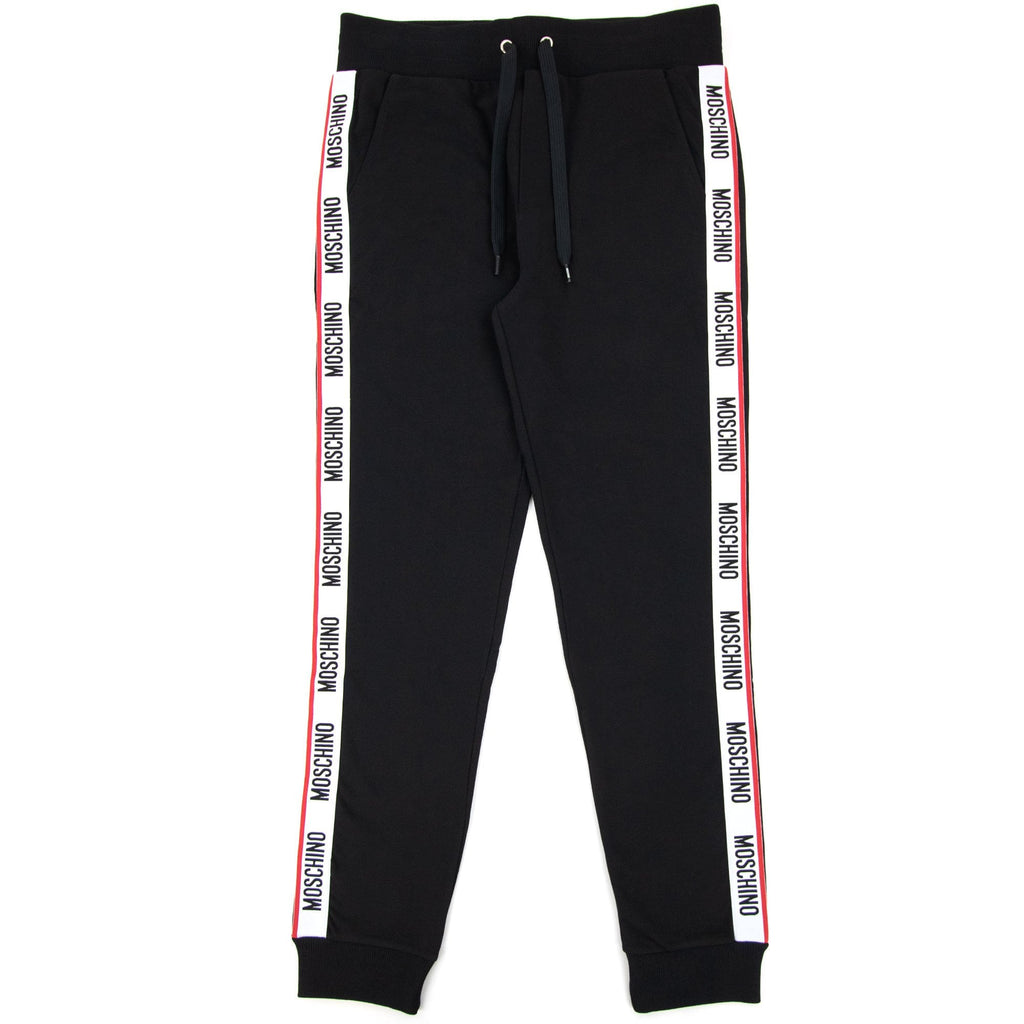 Moschino Underwear Full Tape Track Pants Black 0555