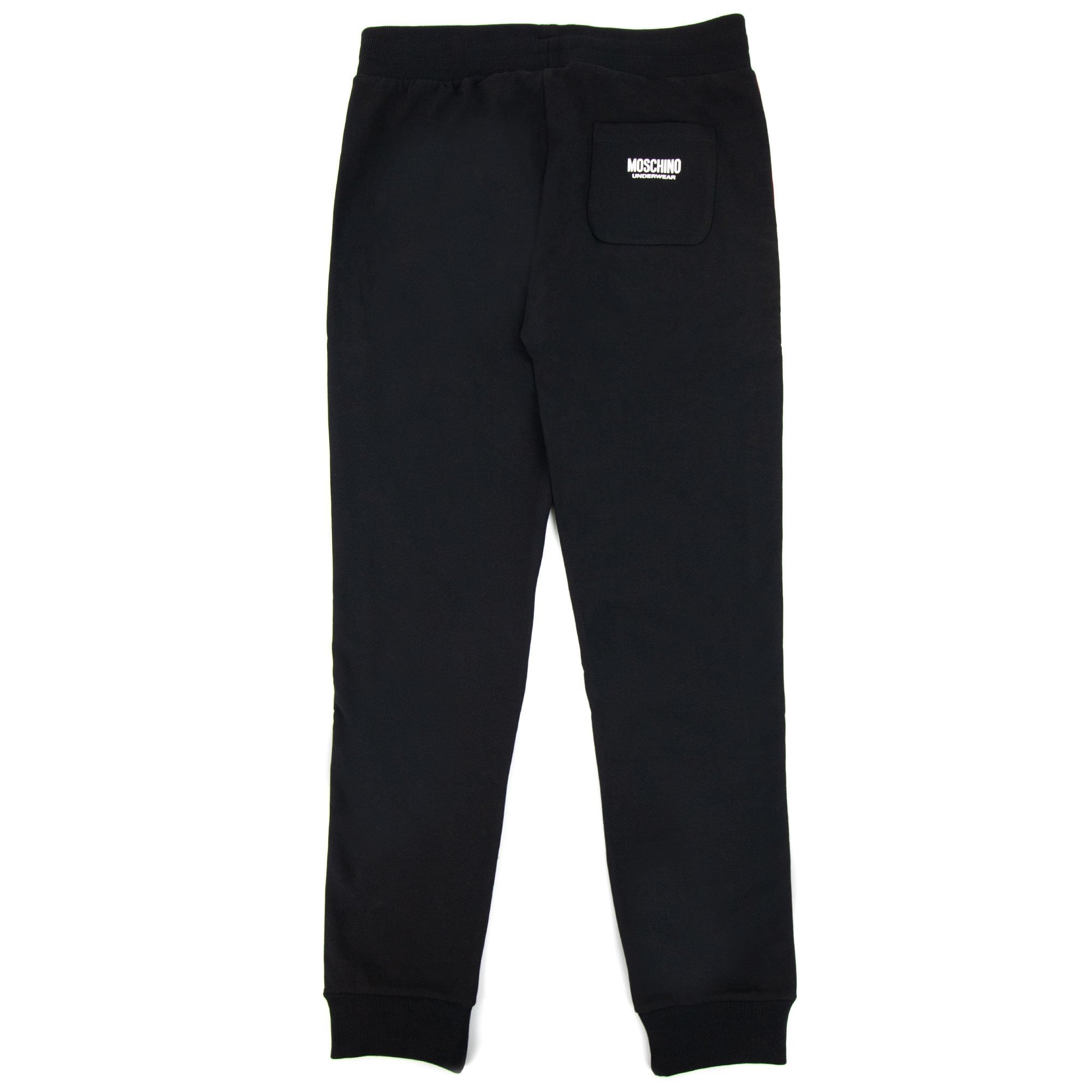 Moschino Underwear Full Tape Track Pants Black 0555