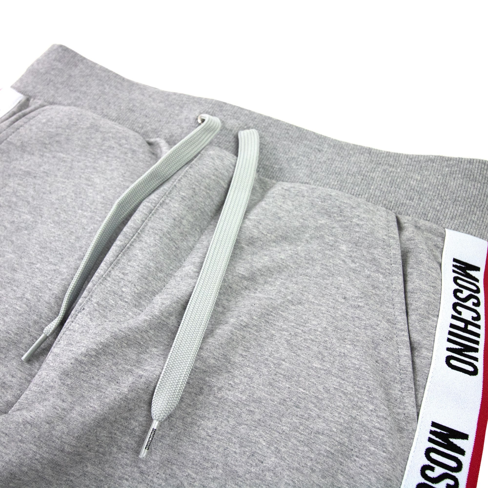 Moschino Underwear Full Tape Track Pants Grey 0489