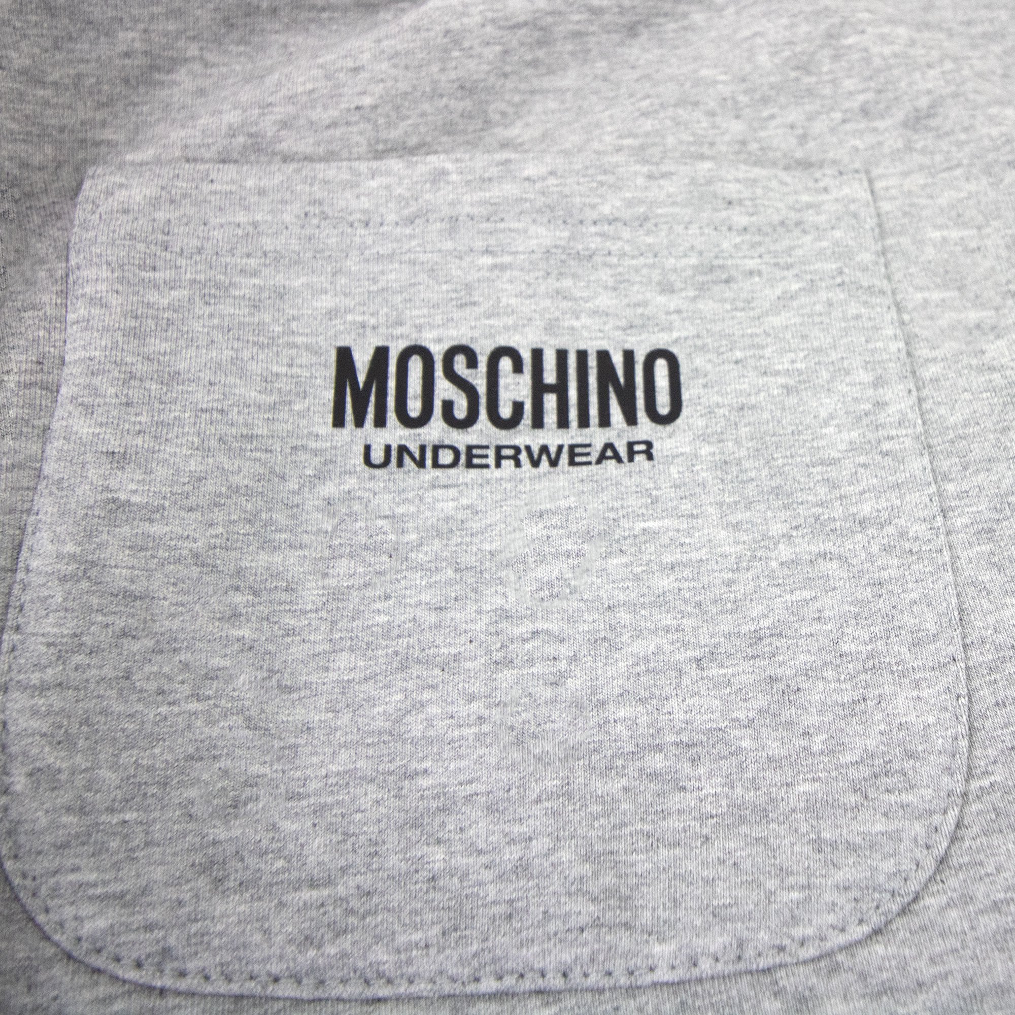 Moschino Underwear Full Tape Track Pants Grey 0489