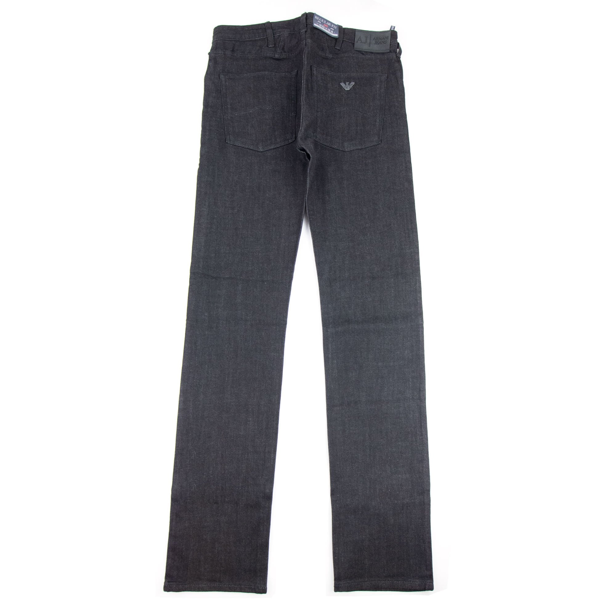 Armani Jeans J45 Regular Fit Jeans Nero