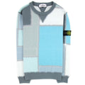 Stone Island Junior 62745 Camo Crew Neck Sweatshirt Grey V0064