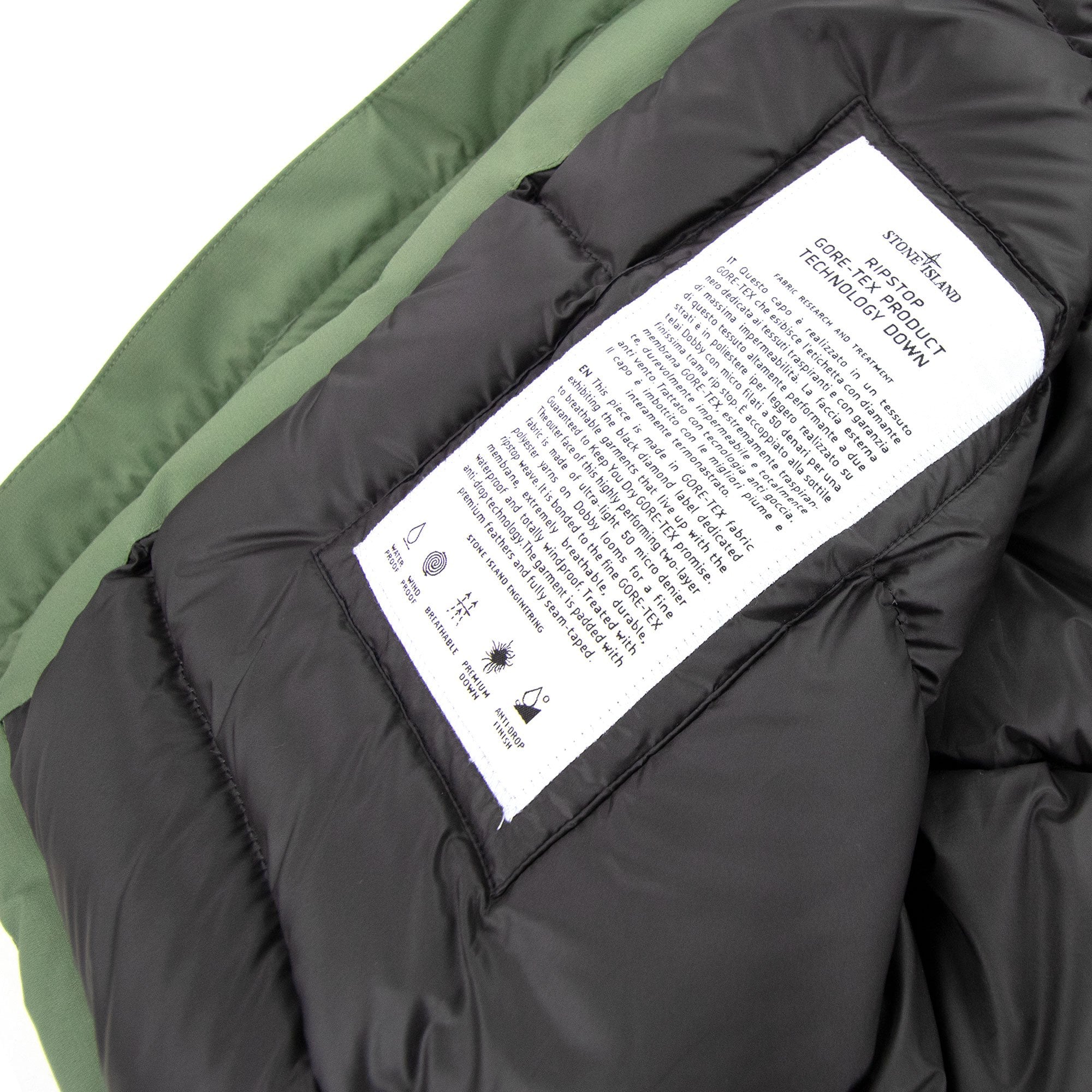 Stone Island 40330 Ripstop Gore-tex With Paclite