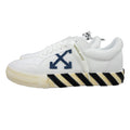 Off White Low Vulcanized Sneakers White/navy