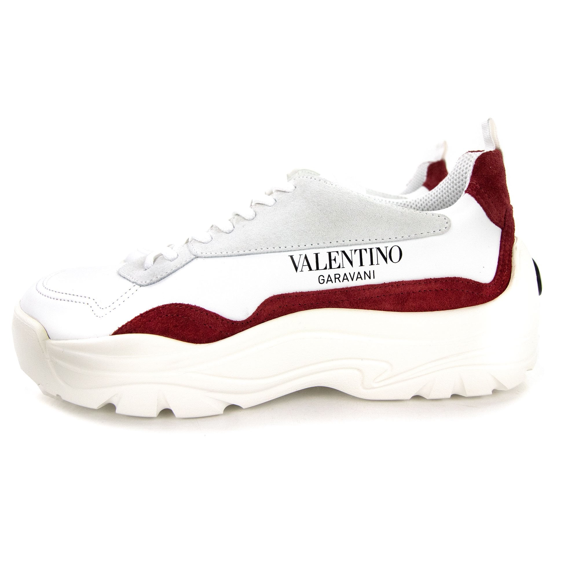 Valentino Gumboy Calfskin Sneakers Bianco Ha9 – Onu