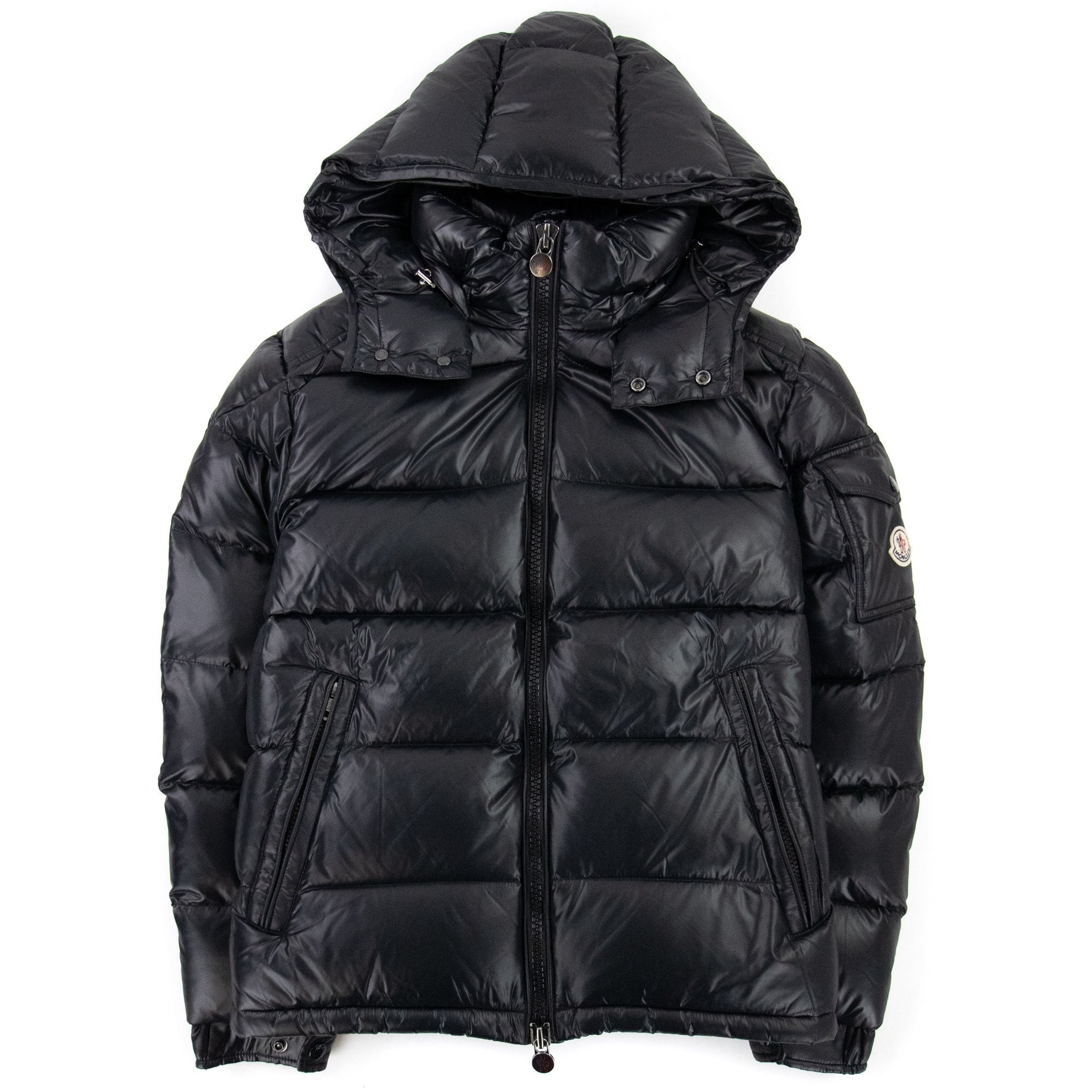 Moncler Maya Short Down Jacket Black 999