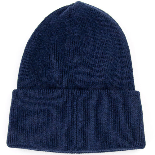 Canada Goose Arctic Disc Ribbed Beanie Navy Heather
