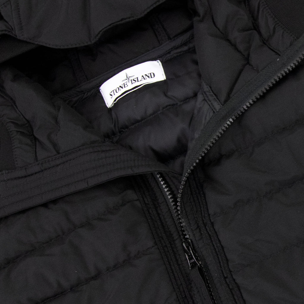 Stone Island 42725 O-cottonr Nylon Tela Jacket Black V0029