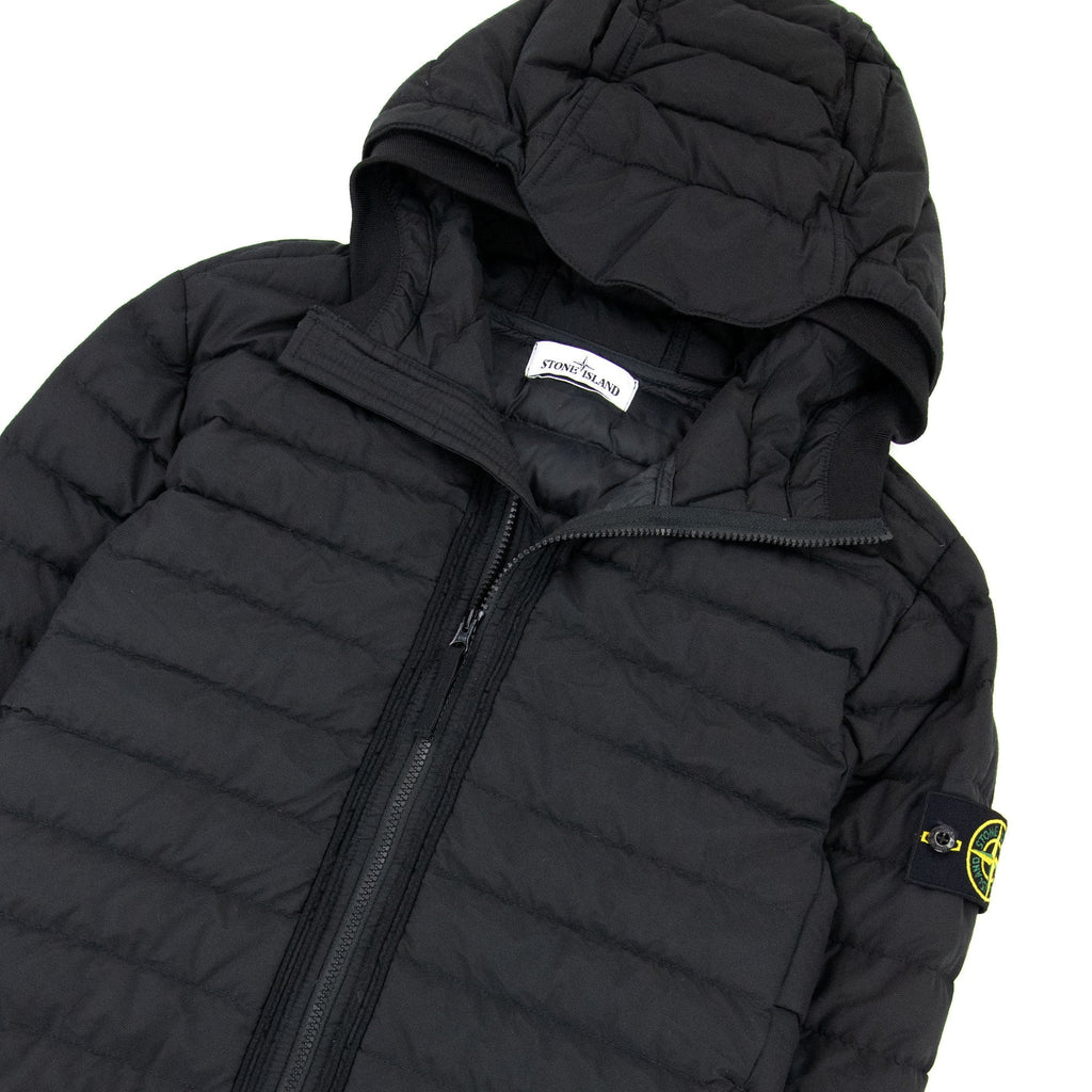 Stone Island 42725 O-cottonr Nylon Tela Jacket Black V0029