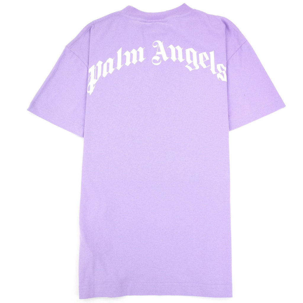 Palm Angels Ice Bear Logo T Shirt Lilac/brown