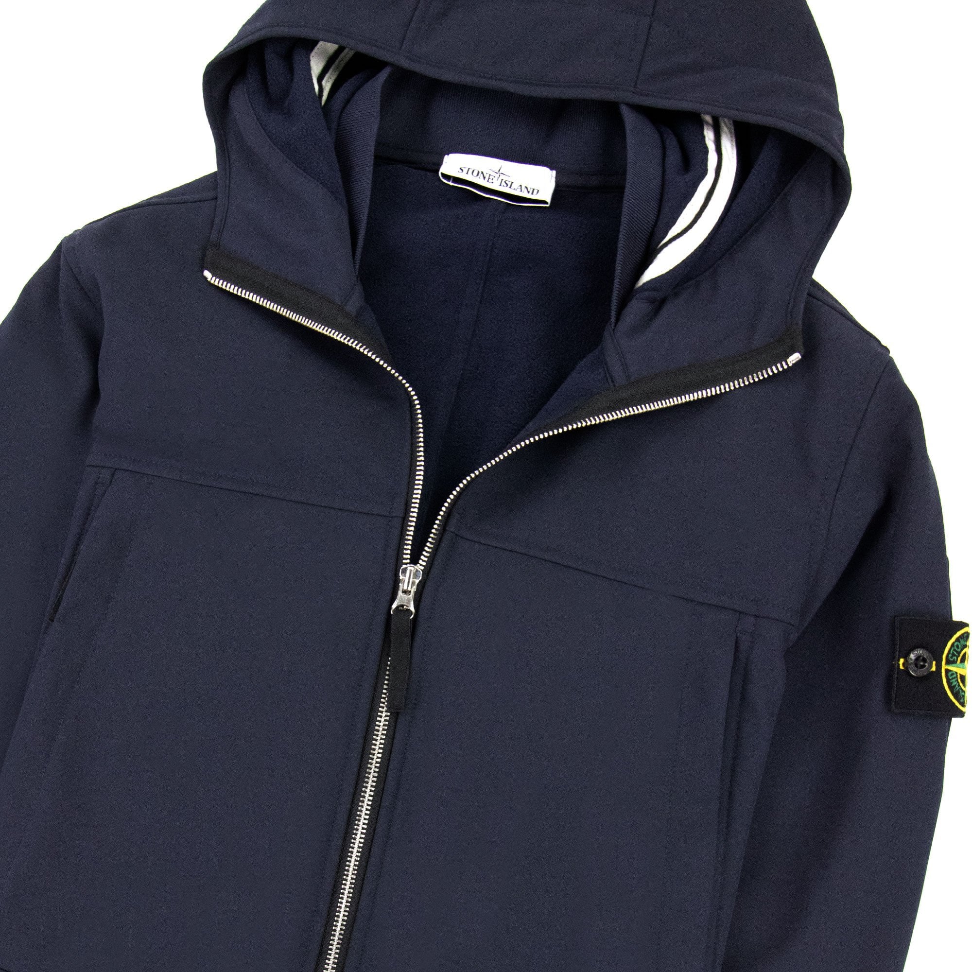 Stone Island Q0122 Soft Shell-R Coat Navy – Onu