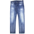 Emporio Armani J06 Rips & Splatters Slim Fit Denim Jeans Denim Blue 0942