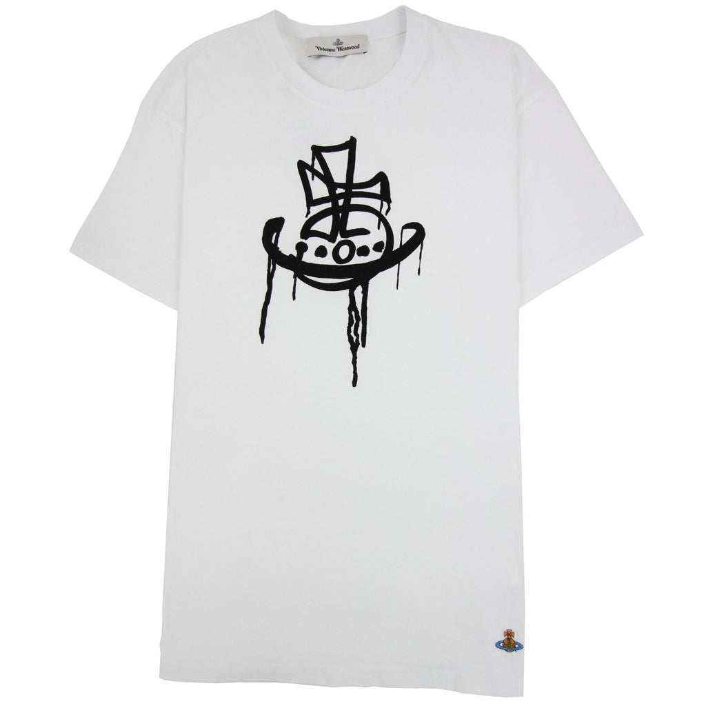 Vivienne Westwood Drip Classic T Shirt White