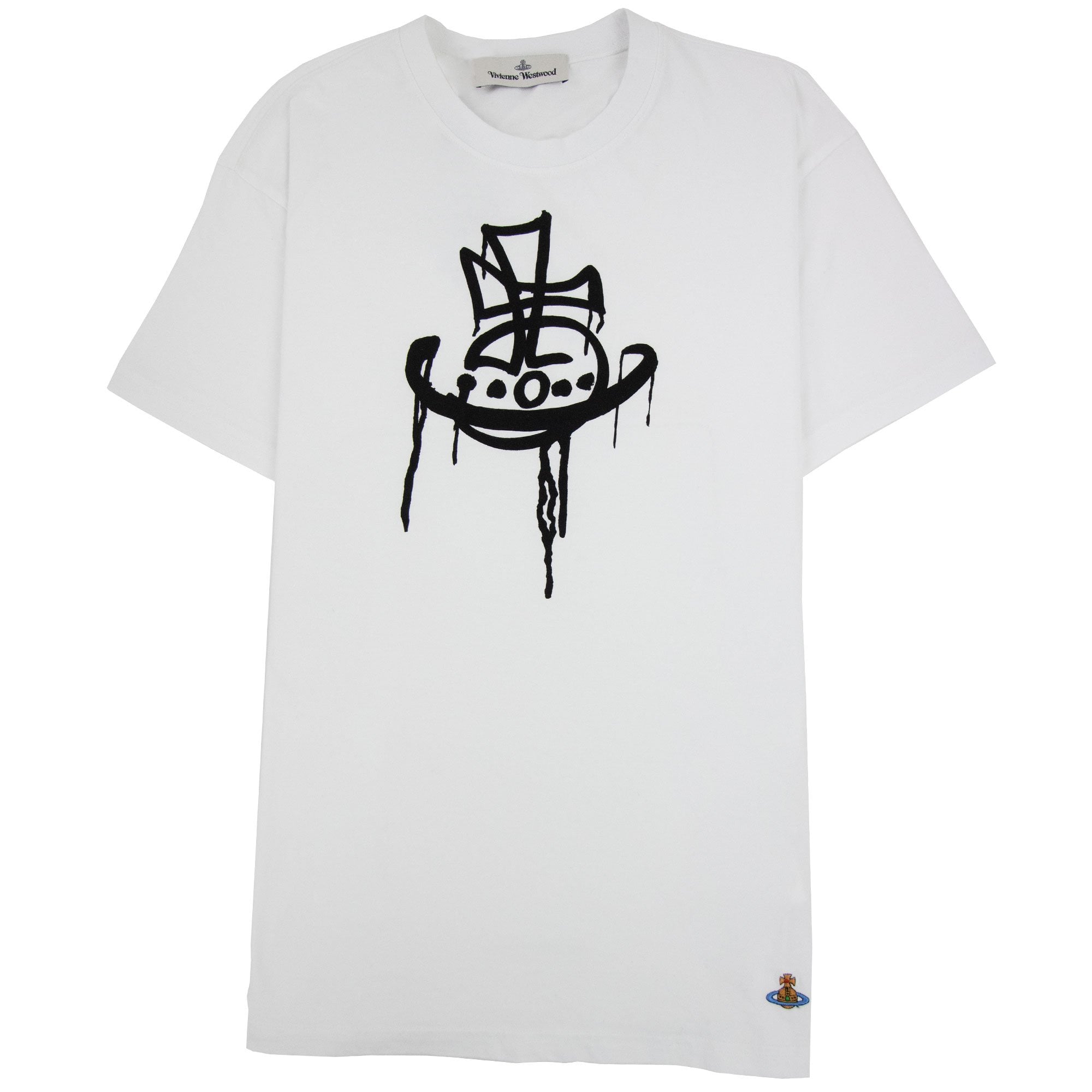 Vivienne Westwood Drip Classic T Shirt White