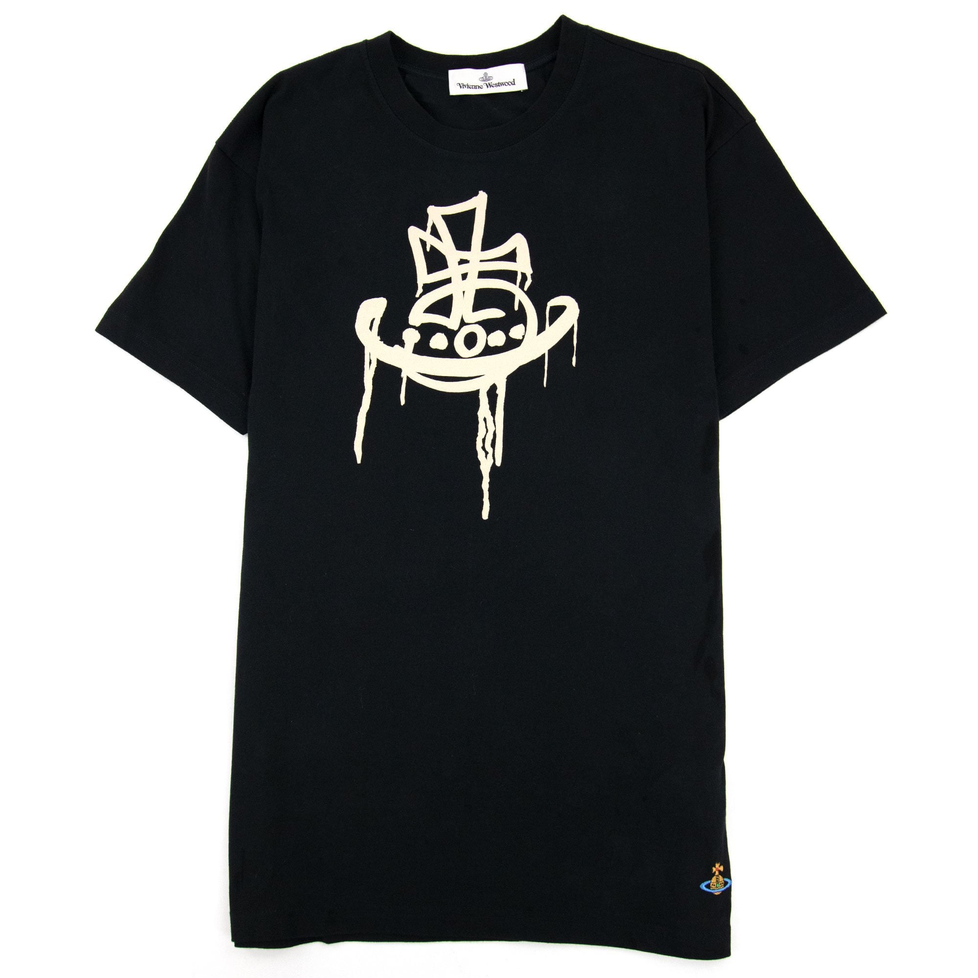Vivienne Westwood Drip Classic T Shirt Black