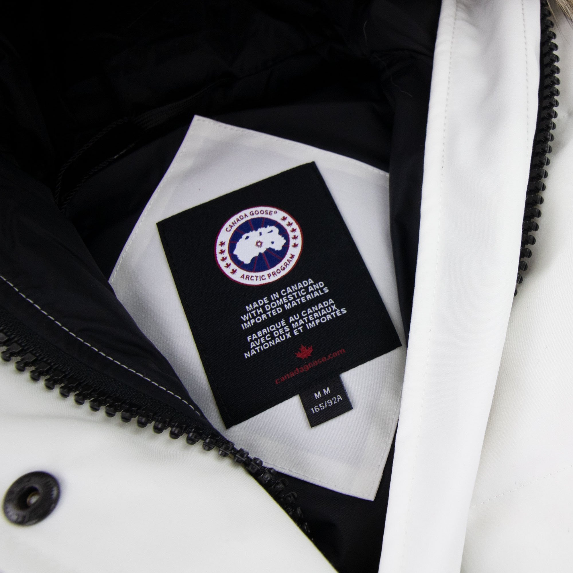 Canada Goose Shelburne Parka White