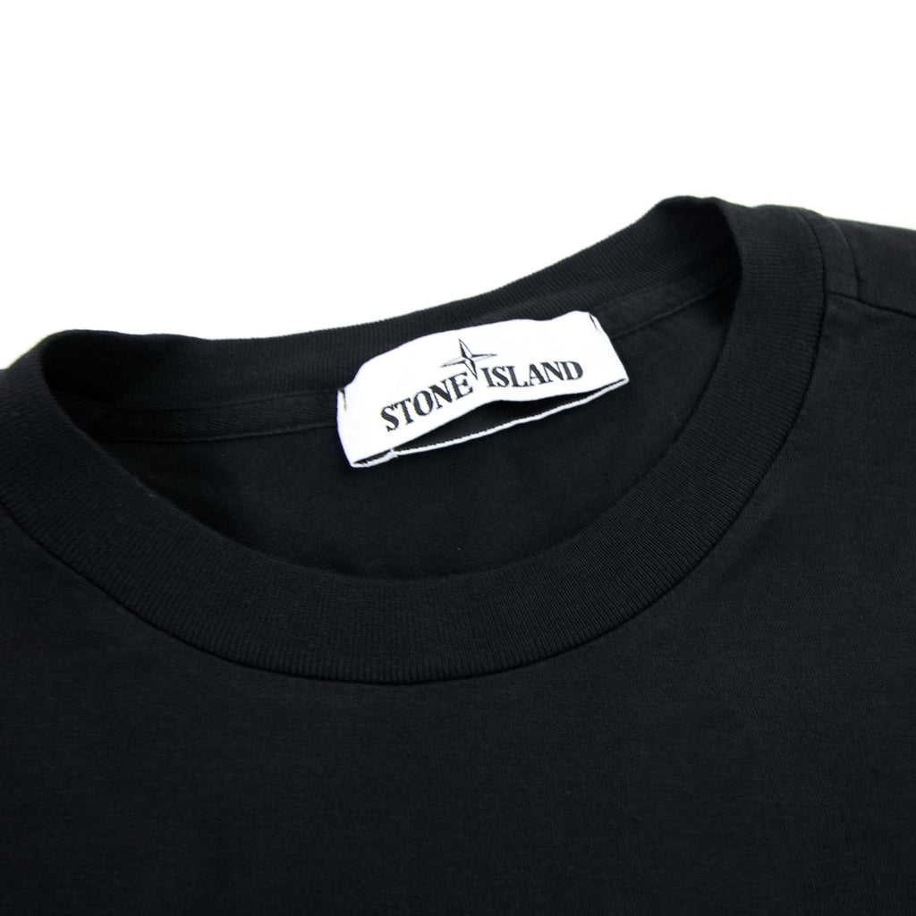 Stone Island Ls T/s Patch Black V0029