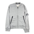Cp Company Undersixteen Light Fleece Zip Up Bomber Sweatshirt Grey M93