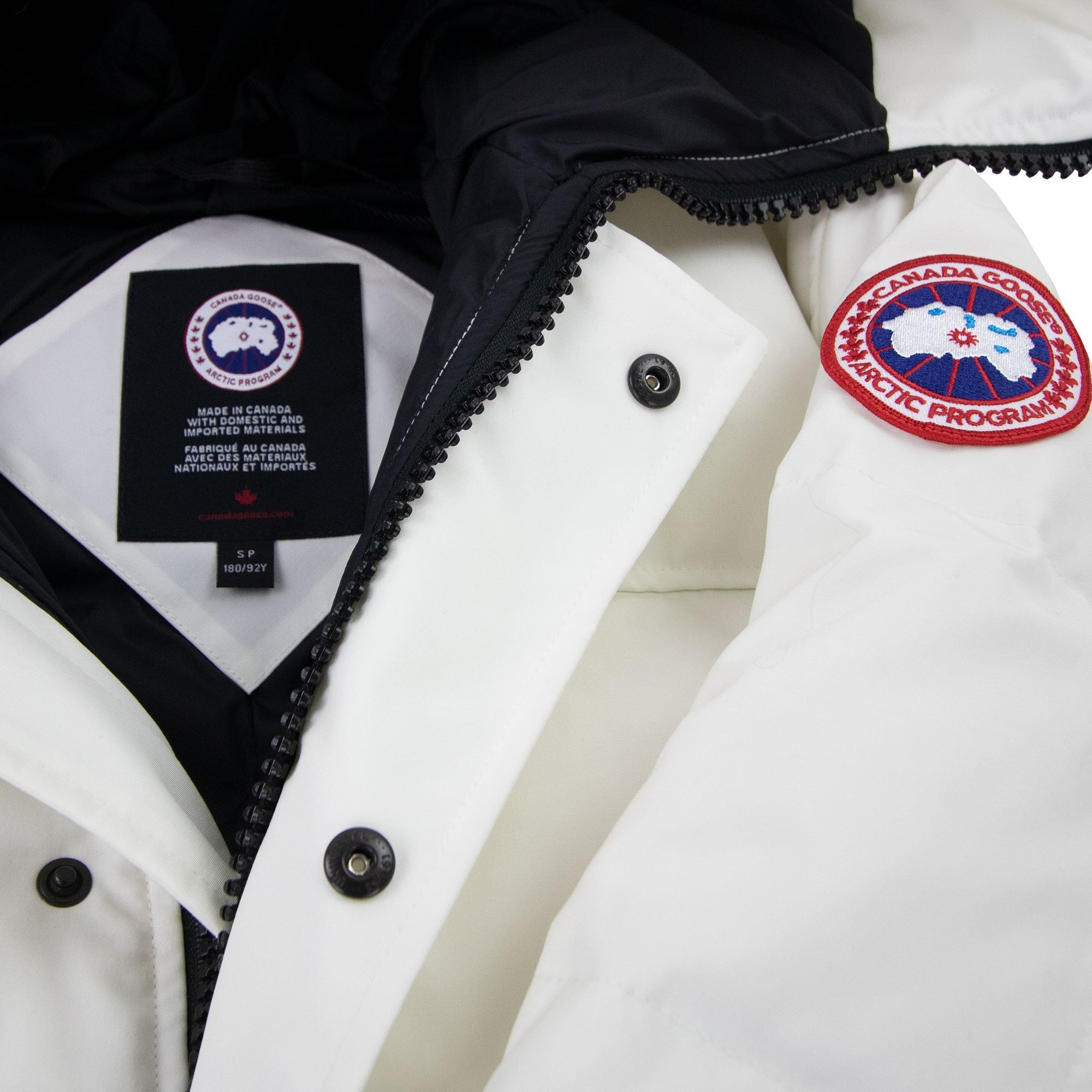 Canada Goose Macmillan Parka White