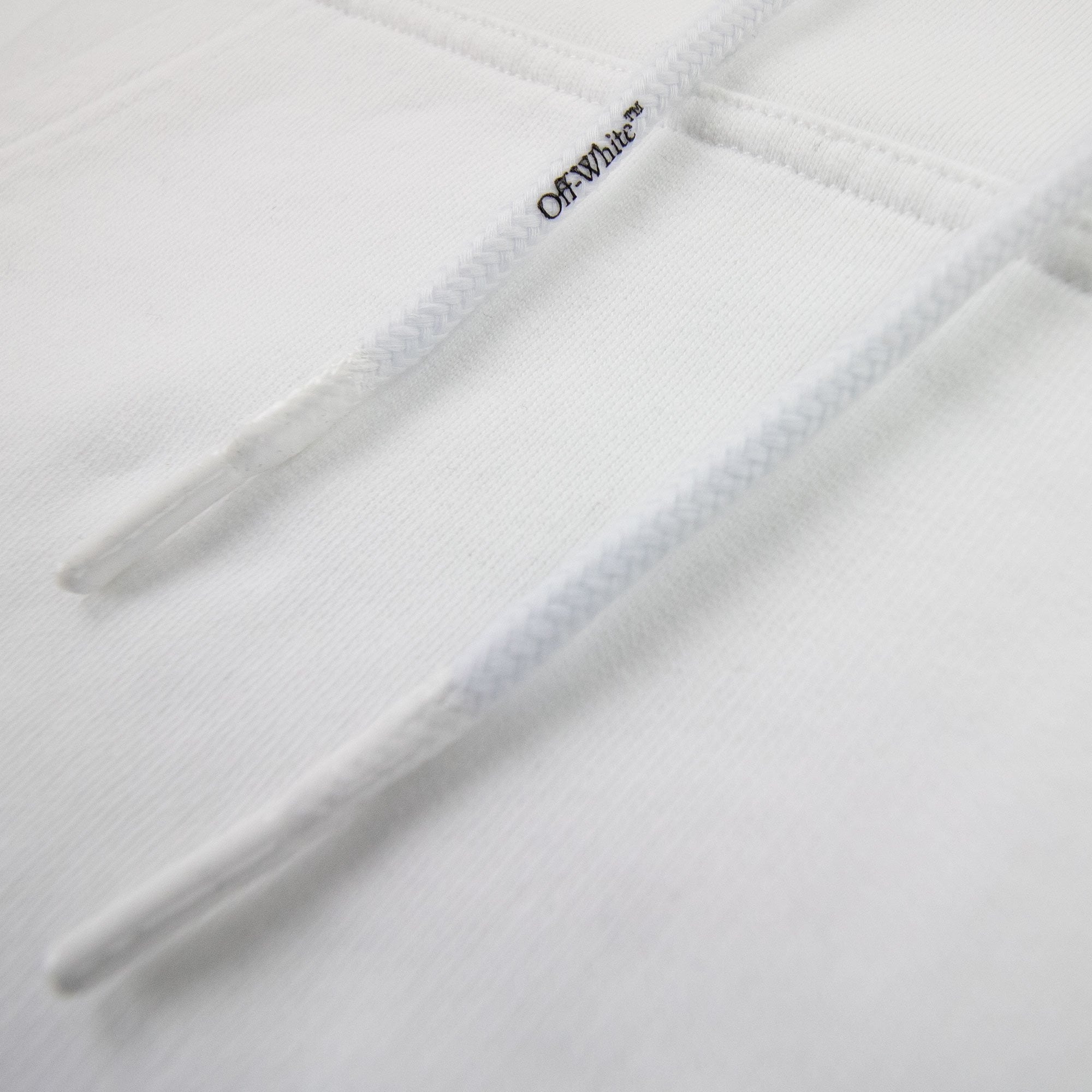 Off White Negative Mark Skate Hoodie White/black