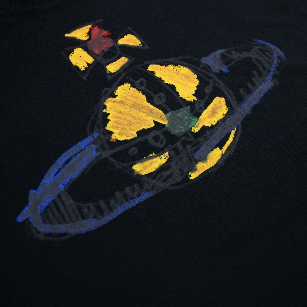 Vivienne Westwood Kid Orb Classic T Shirt Black