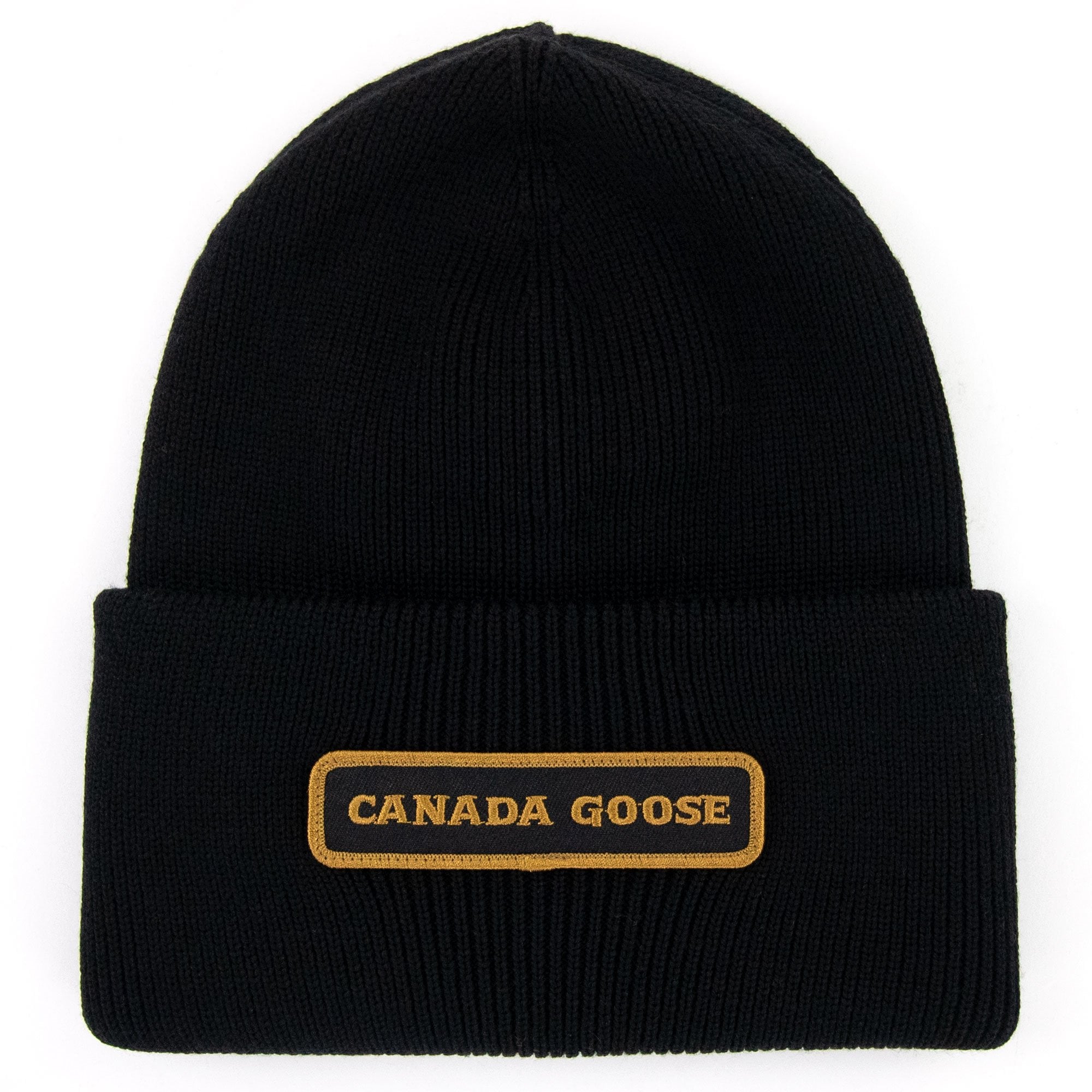 Canada Goose Emblem Rin Toque Beanie Black