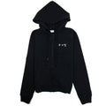 Off White Ow Logo Slim Zip Hoody Black/white