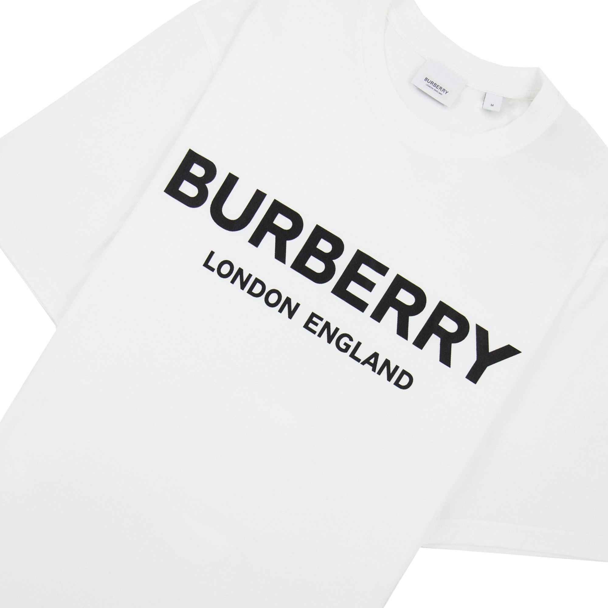 Burberry Logo Print T Shirt White 15212 – Onu