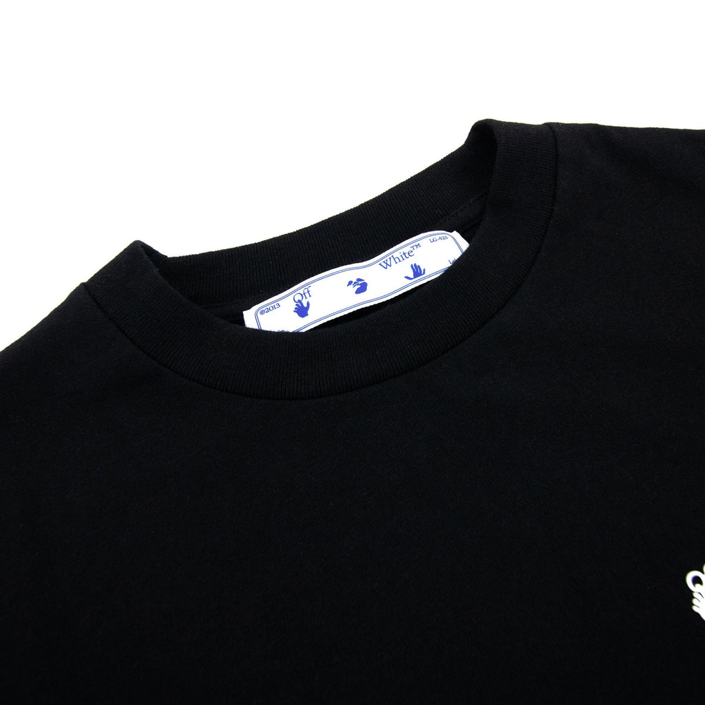 Off White Women Ow Logo Regular T Shirt Black/white