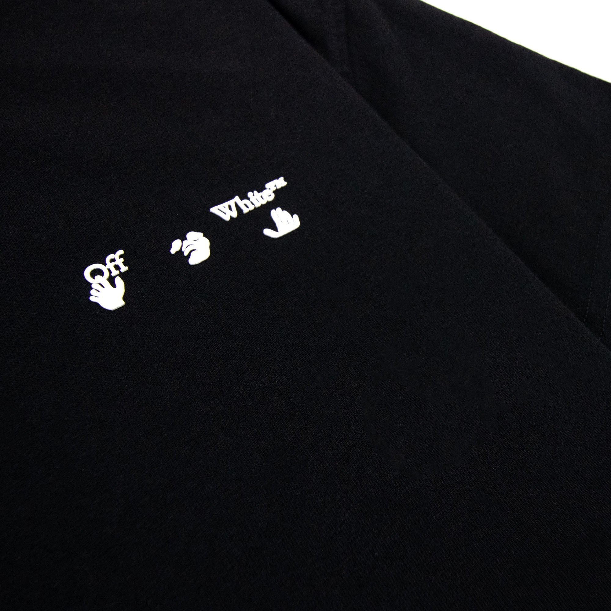 Off White Women Ow Logo Regular T Shirt Black/white