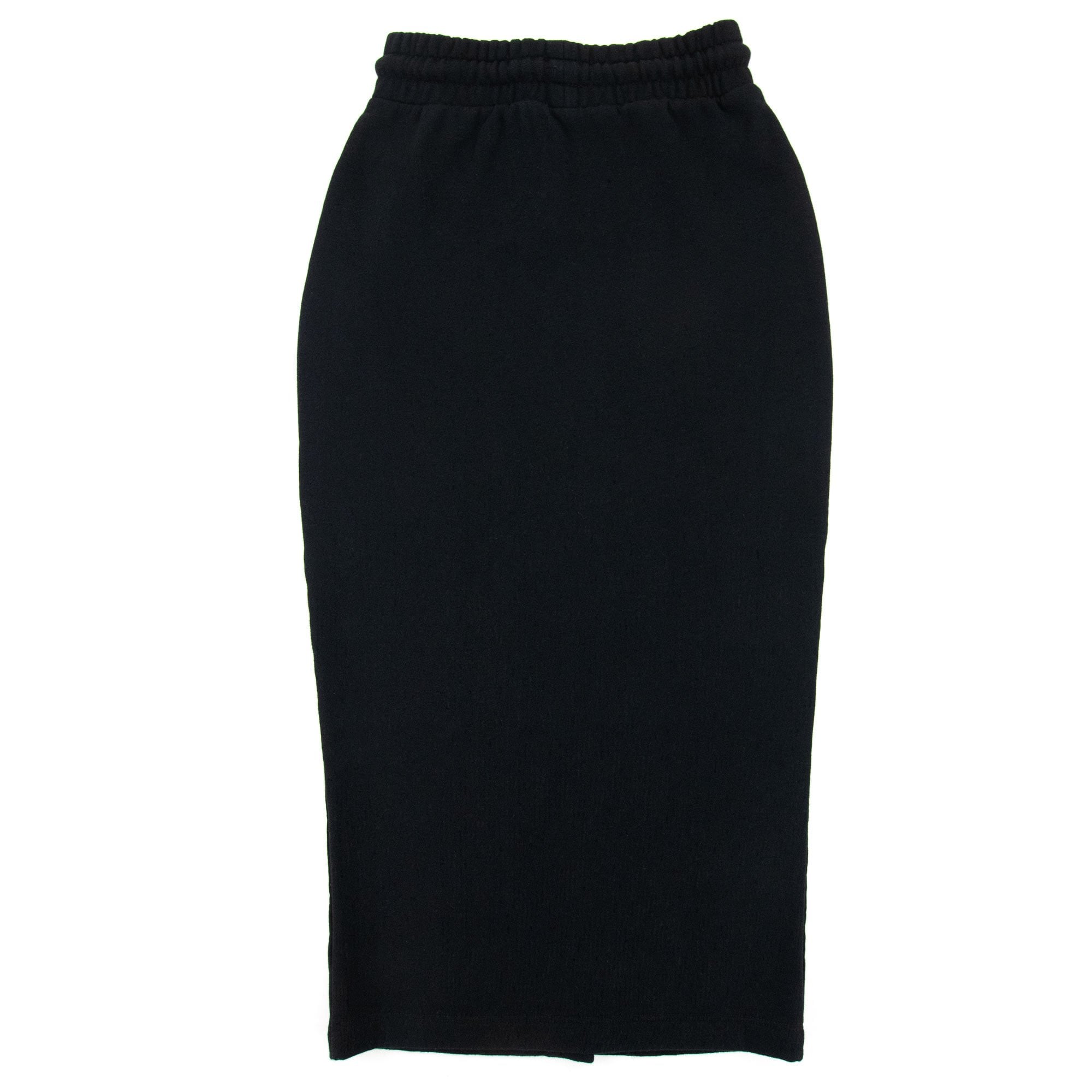 Off White Women Logo Midi Skirt Black/white