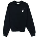 Off White Cut Here Arrow Skate Sweatshirt Black/white