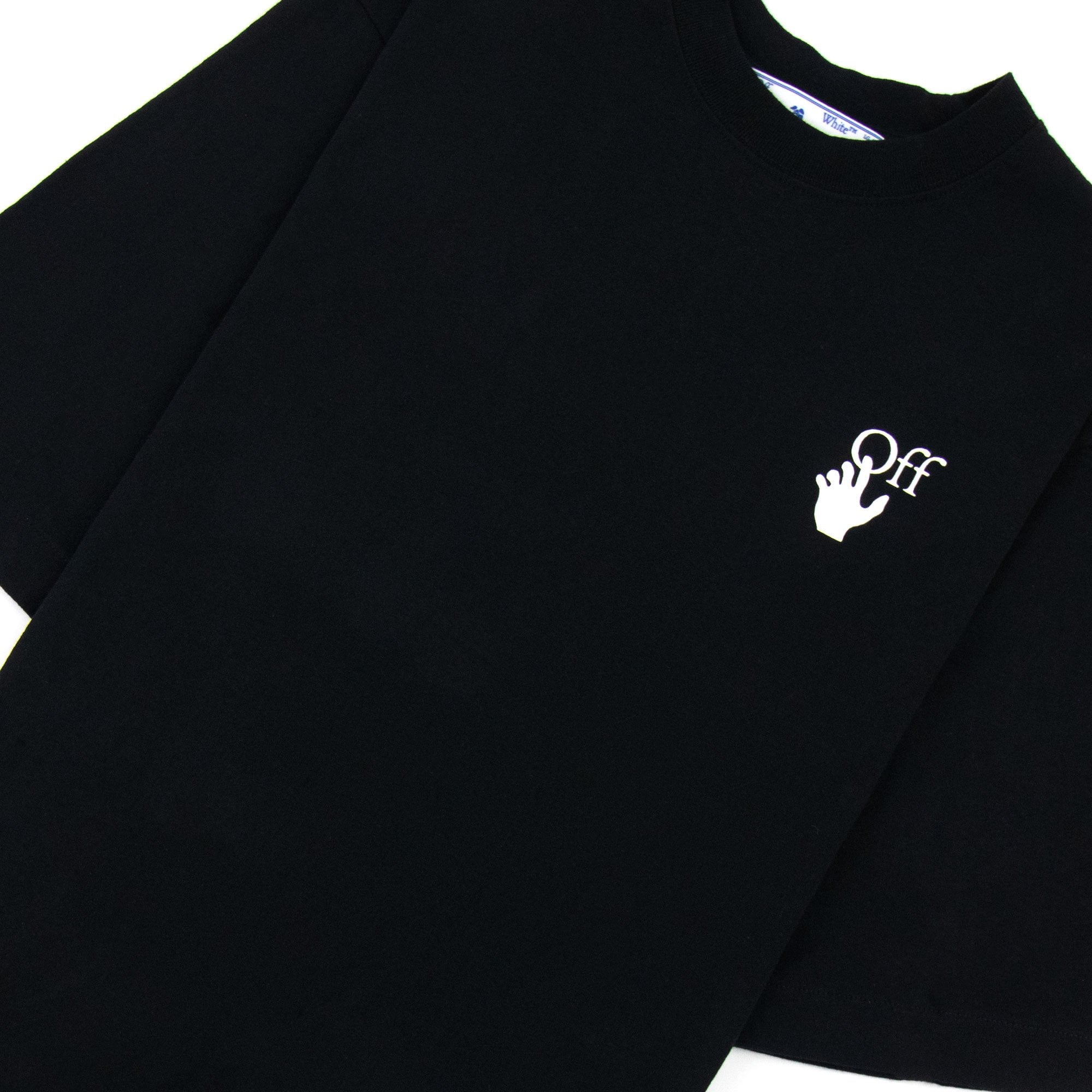 Off White Hand Logo S/s Skate T Shirt Black/white | ONU – Onu