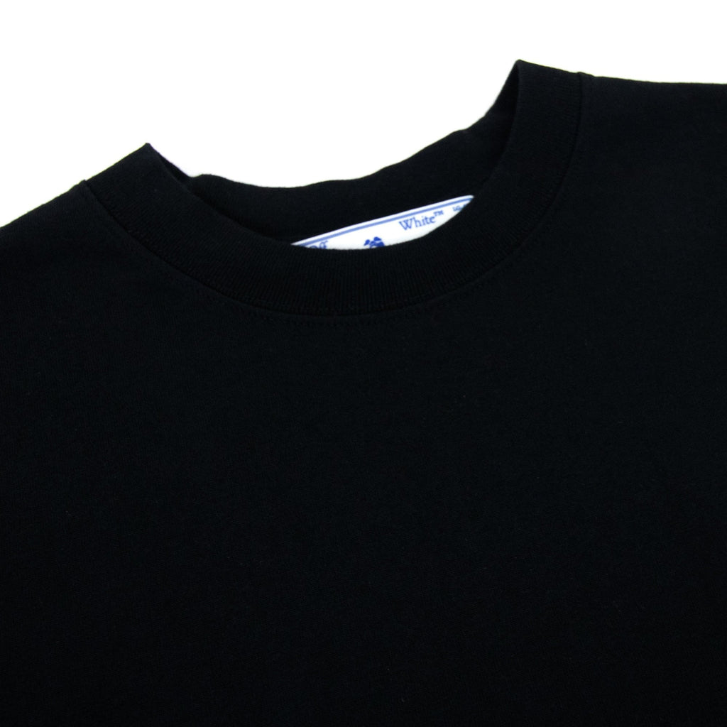 Off White Hand Logo S/s Skate T Shirt Black/white