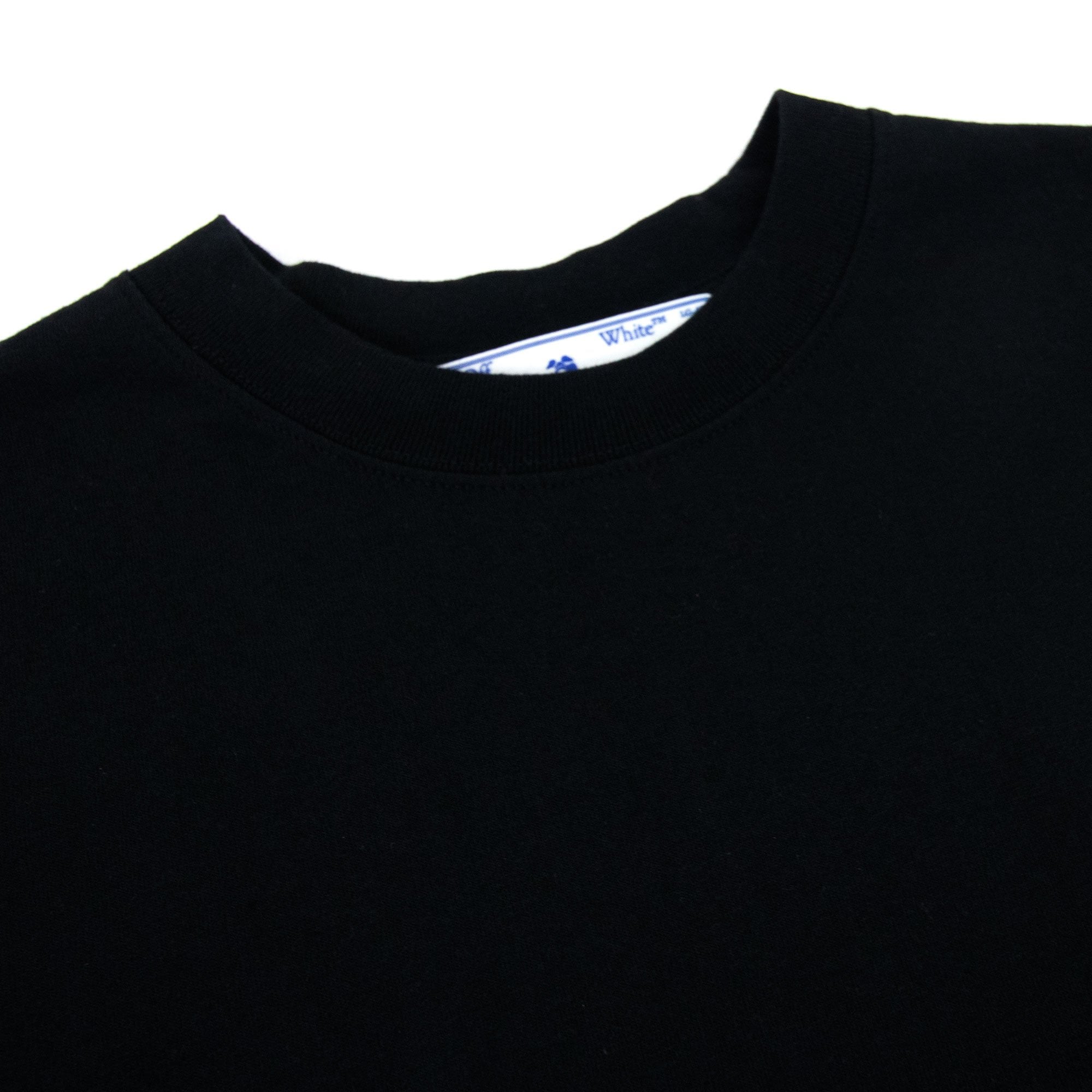 Off White Hand Logo S/s Skate T Shirt Black/white