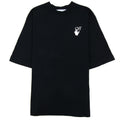 Off White Hand Logo S/s Skate T Shirt Black/white