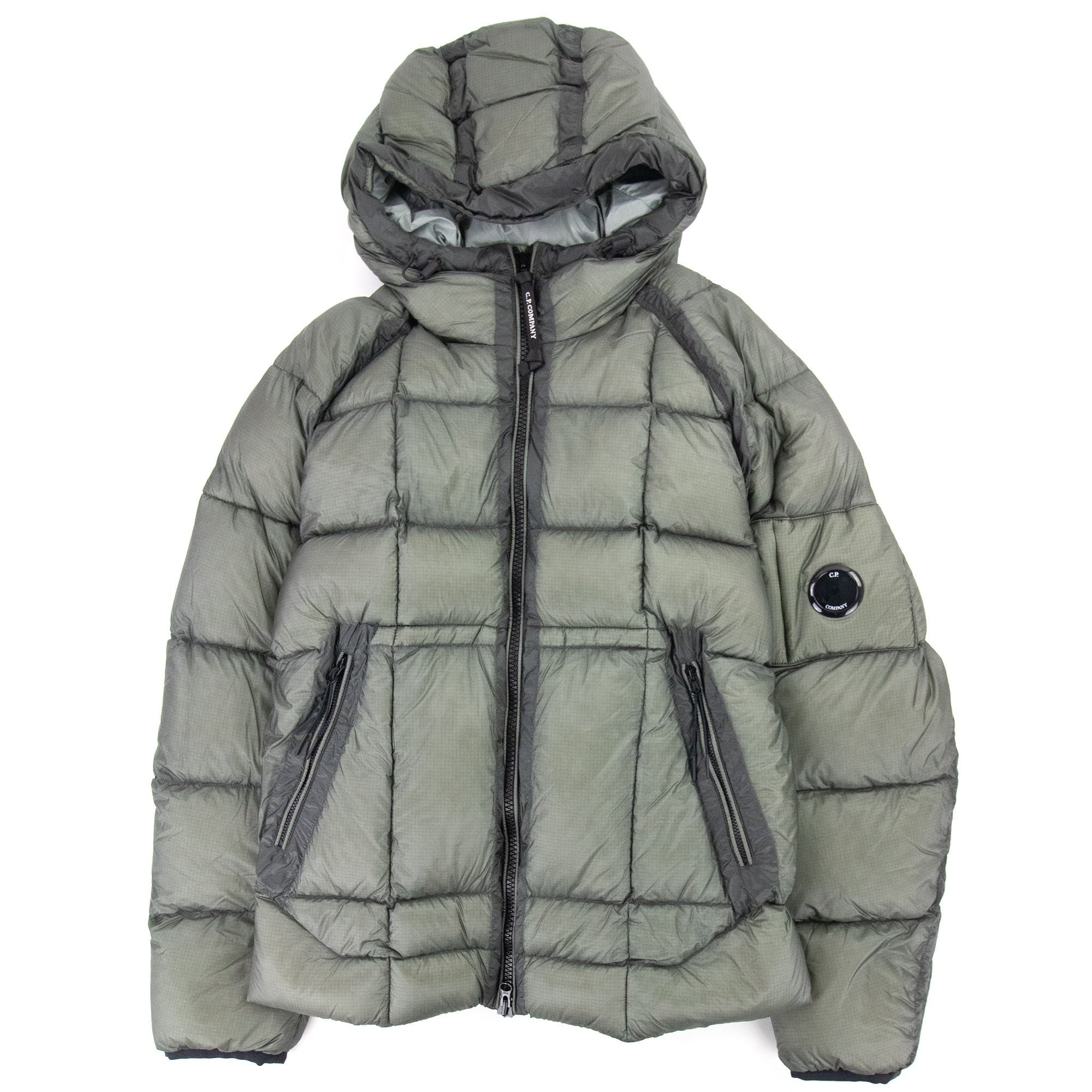 Cp Company Dd Shell Medium Down Jacket Stone Grey – Onu