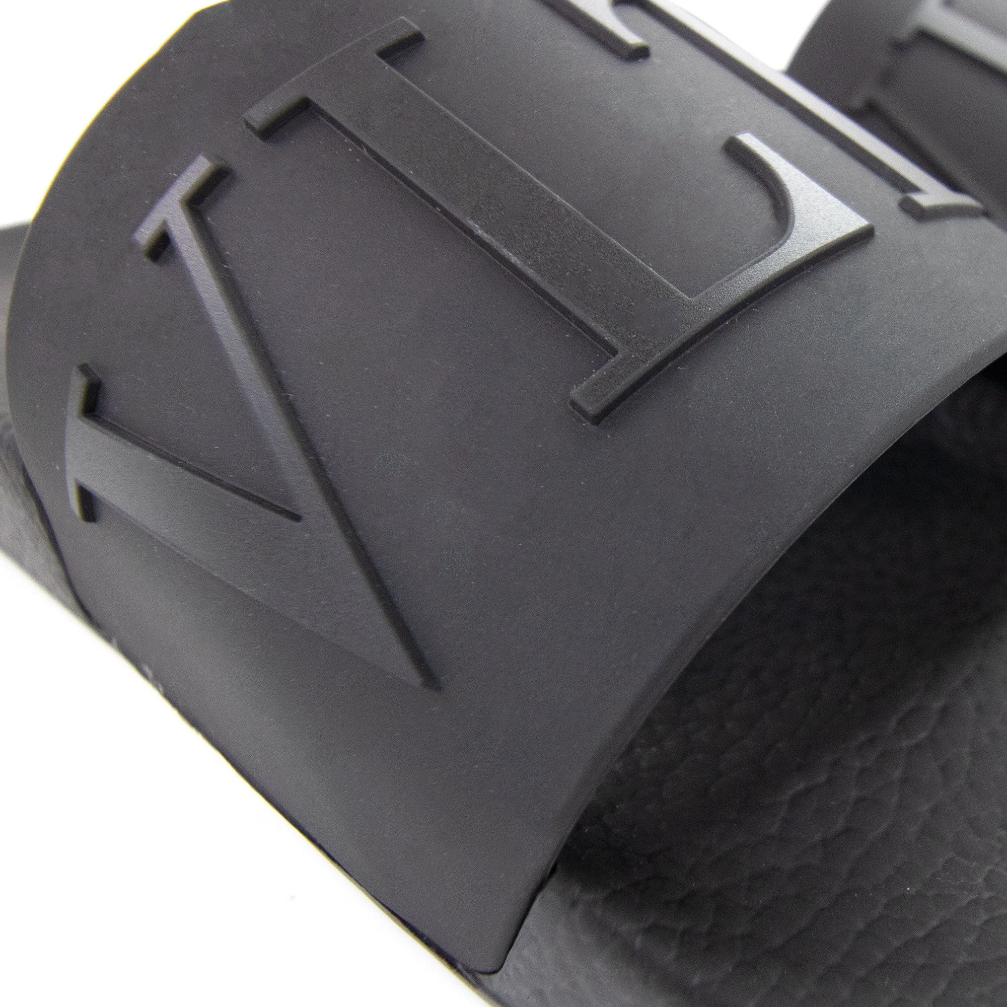 Valentino Vltn Slides Black/black