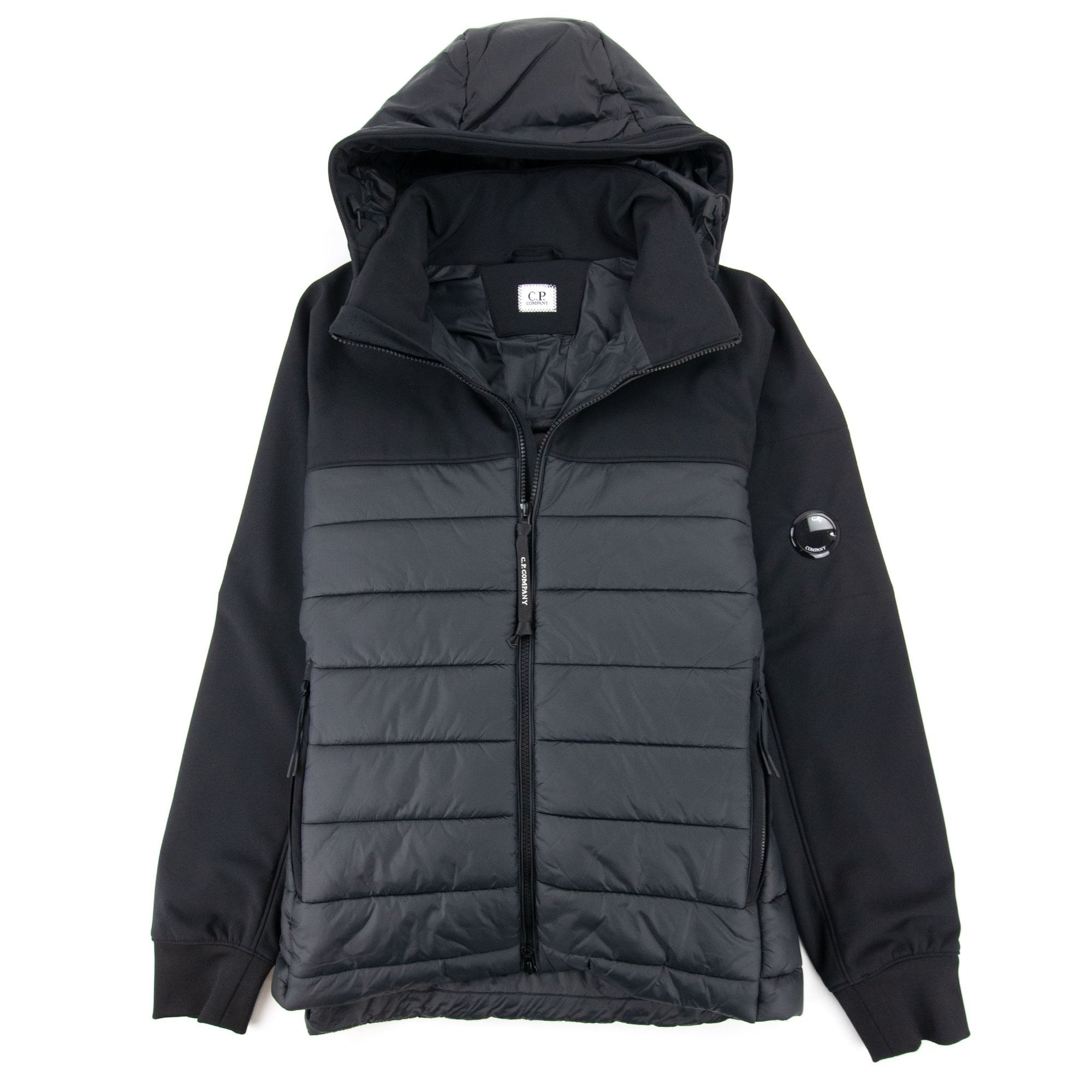Cp Company R Mixed Medium Jacket Black 999