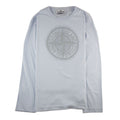 Stone Island Junior 21154 Compass L/s T Shirt Pale Blue V0040