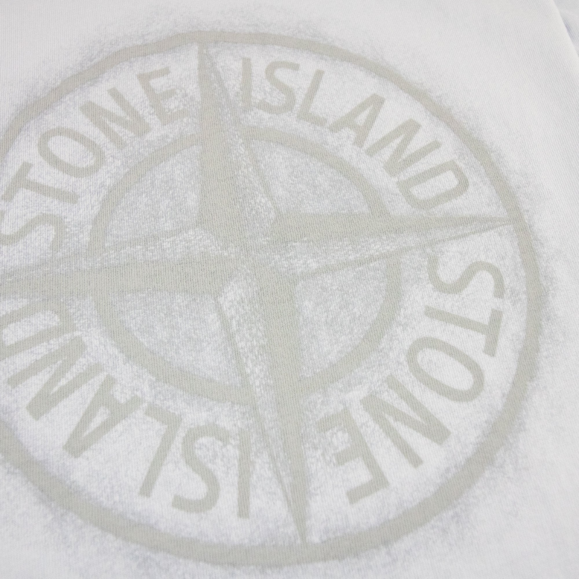 Stone Island Junior 21154 Compass L/s T Shirt Pale Blue V0040