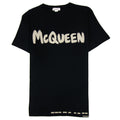 Mcq By Alexander Mcqueen Graffiti T-shirt Black
