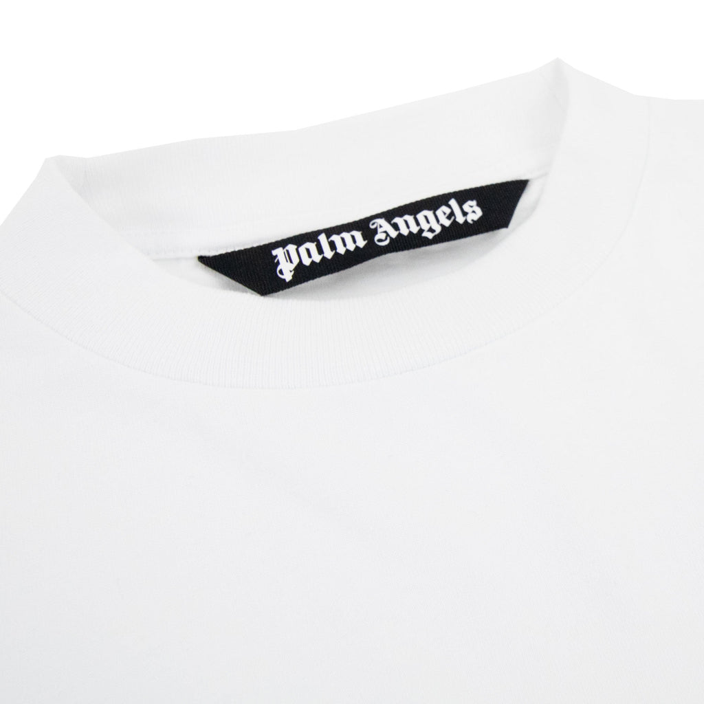 Palm Angels Aspen Sprayed T Shirt White/purple
