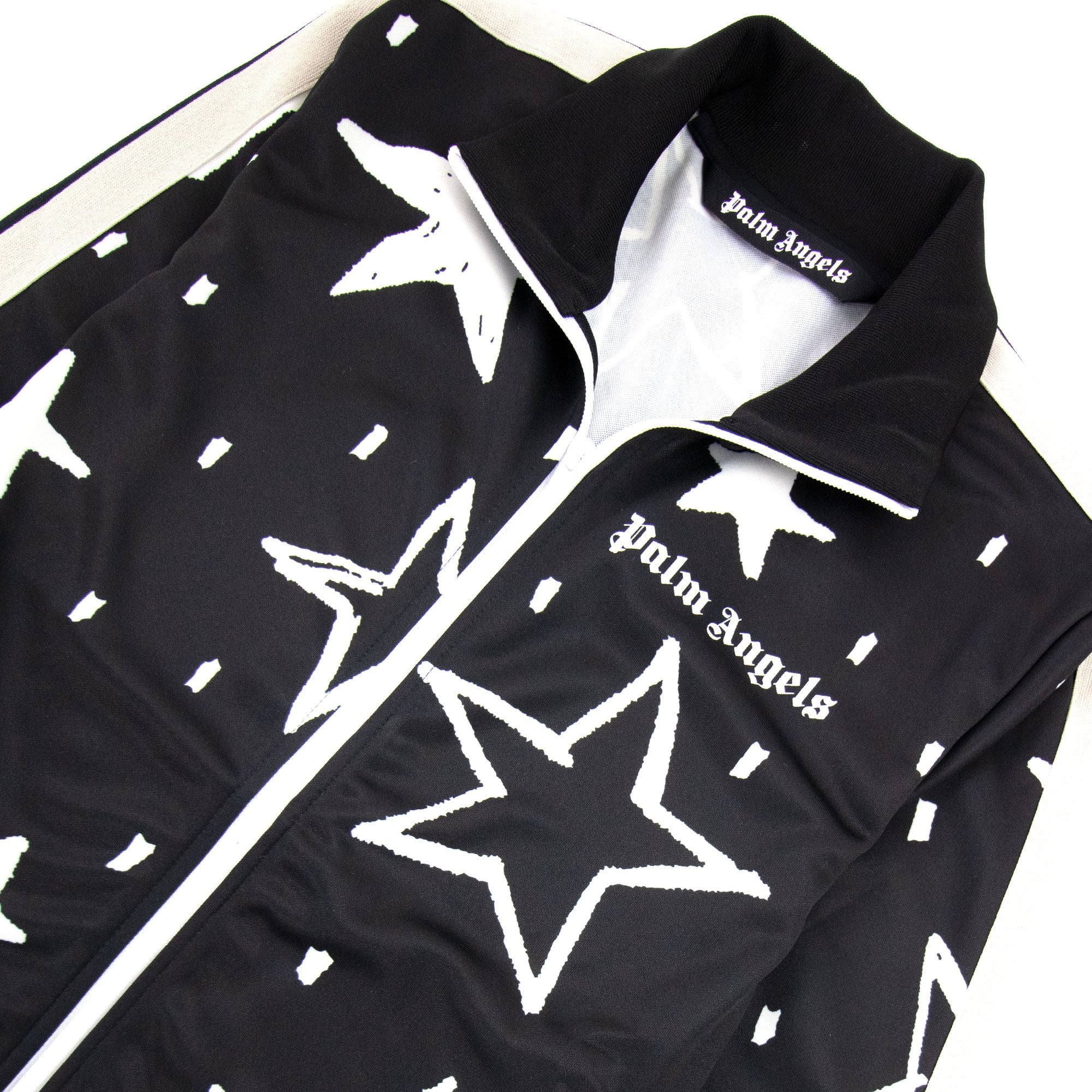 Palm Angels Night Sky Track Jacket Black/white