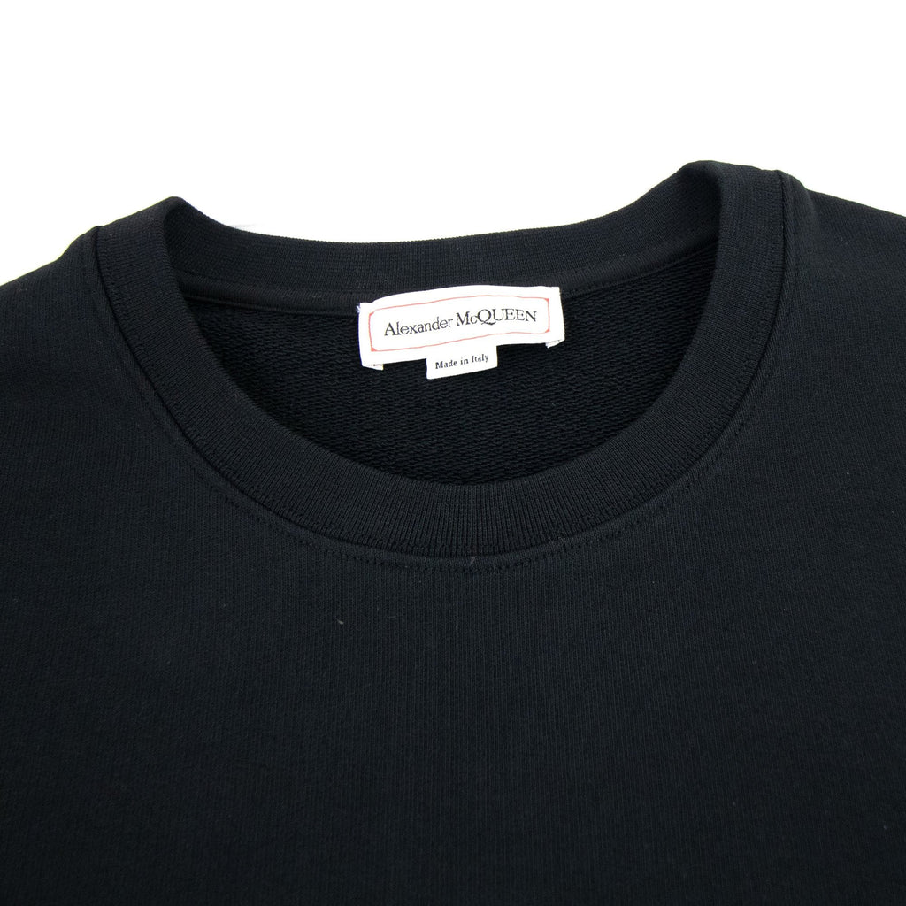 Alexander Mcqueen Graffiti Sweatshirt Black