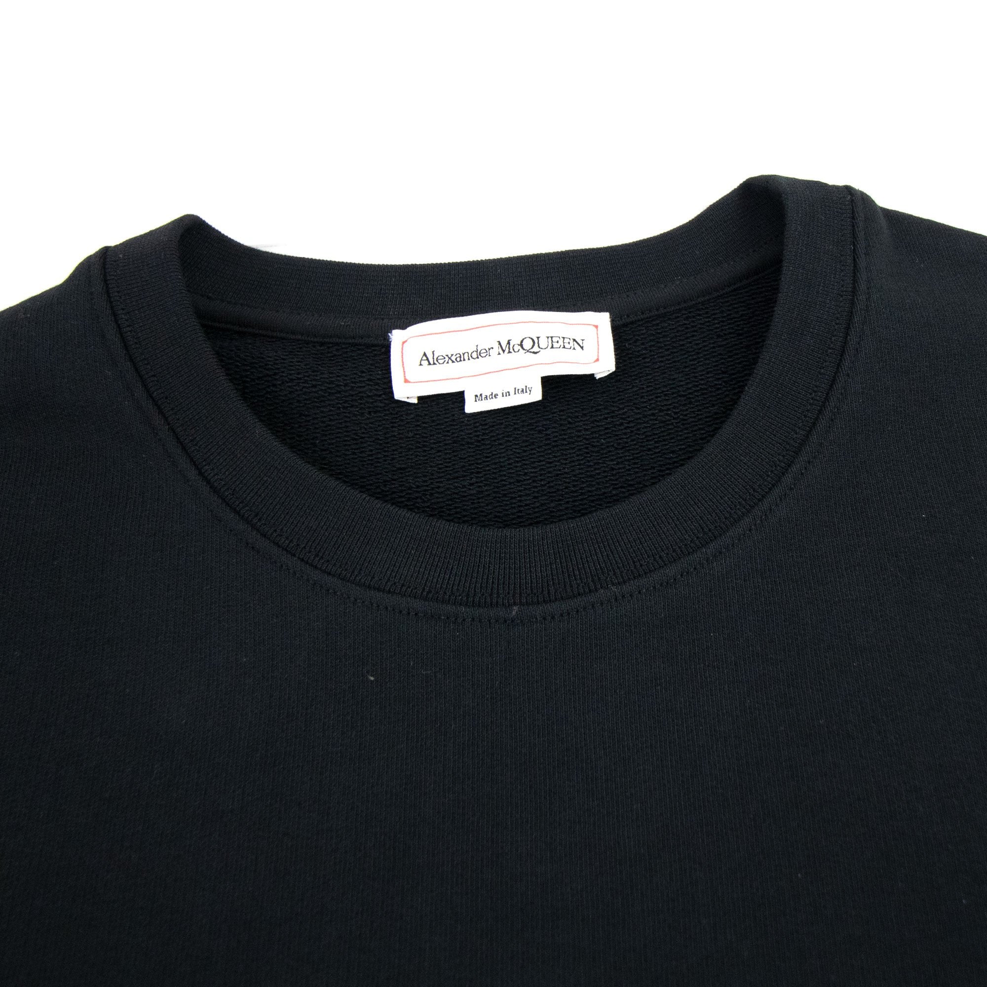 Alexander Mcqueen Graffiti Sweatshirt Black